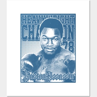 Larry Holmes Navy Posters and Art